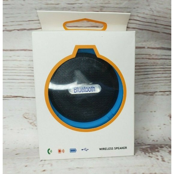 Blue Wireless Bluetooth Speaker Outdoor Sports Portable Small Stereo Waterproof - Picture 10 of 12